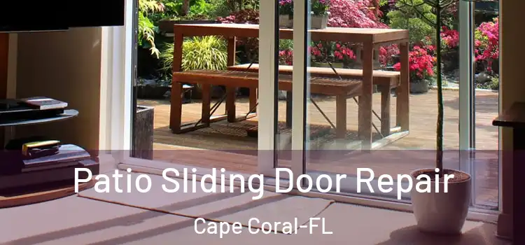 Patio Sliding Door Repair Cape Coral-FL